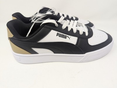 Puma Men s Soft Foam Optimal Confort Black/White textile Sneaker Size 12