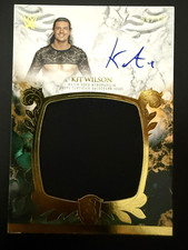 2025 Topps Royalty WWE Kit Wilson Relic Auto /99 Event-Used Smackdown Debut!