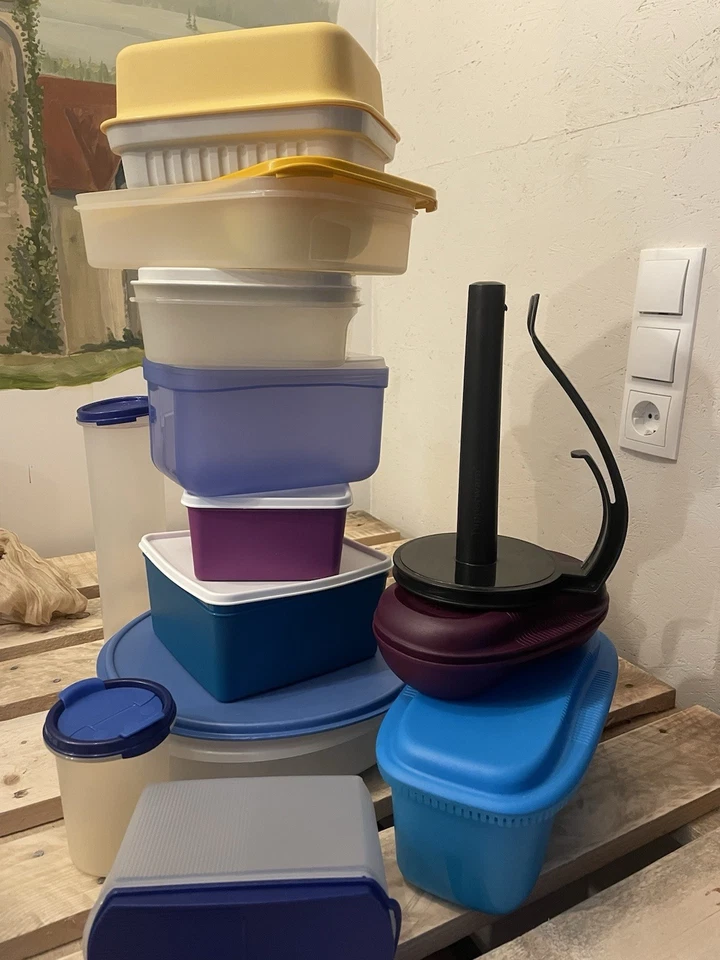 Tupperware Konvolut, backen, kochen , lagern, „Plätzchen Zeit“, Behälter - Bild 2 von 3