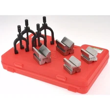 SPI 91-305-3 V-Block Set: 2 Pairs with Clamps: 1 Pair and 1-1/2” Pair