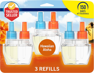 Plug in Air Freshener, Odor-Fighting Scented Oil Refill, Air Fresheners for Home