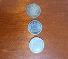 Set of 3 Seated Liberty Dimes: 1854 Arrows - 1851  - 1842 O in Wreath