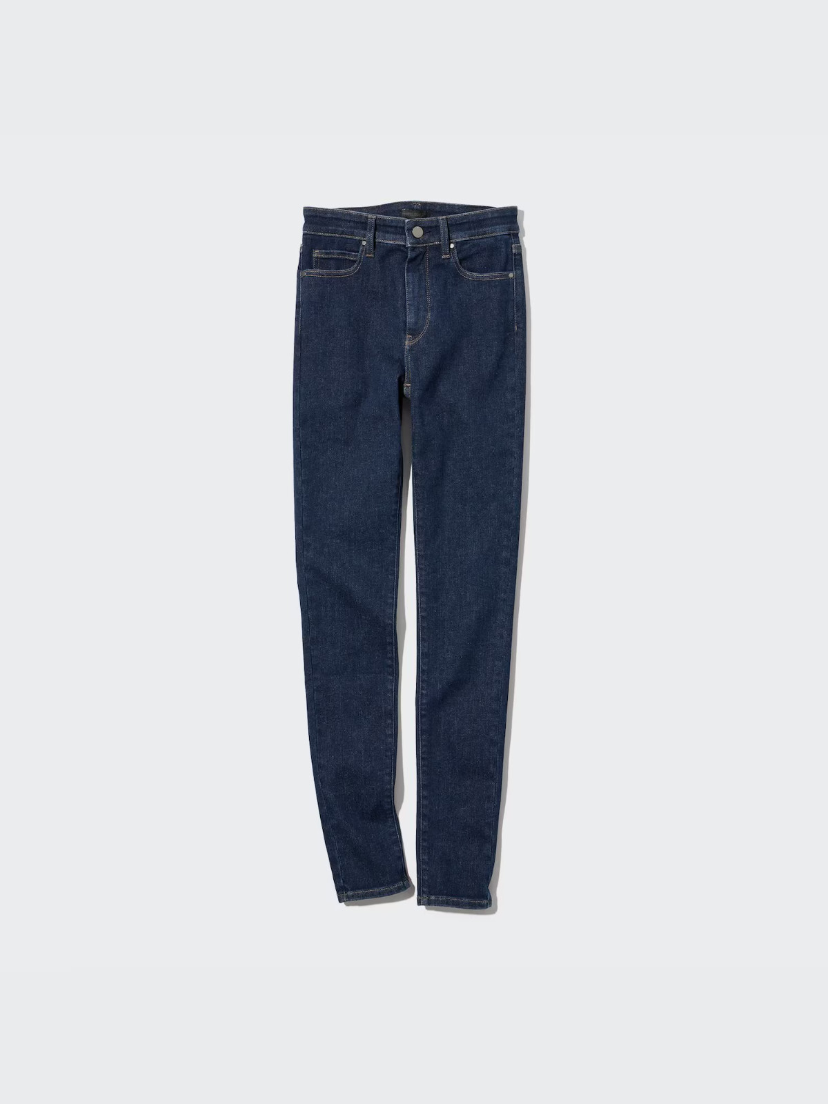 Uniqlo Jeans Blue High Rise Skinny Tapered Ultra Stretch Denim | Men's 32Wx31L thumbnail 9