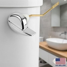 Angle Fitting Side Mount Toilet Flush Lever Handle for TOTO Toilet Tank Universa