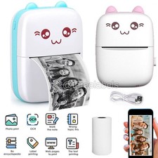 Portable Mini Thermal Printer Pocket Photo Printer Wireless Inkless Printing USA