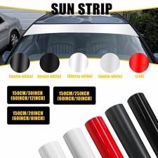 Sun Visor Strip Windshield Banner Vinyl Long Lasting Premium Blank Decal 150cm Sun Visor Strip Windshield Banner Vinyl Long Lasting Premium Blank Decal 150cm