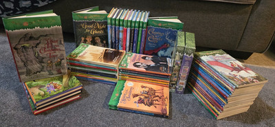 Lot of 68 Magic Tree House Books - Books 1-42 & 44-47, and 22 Research Guides