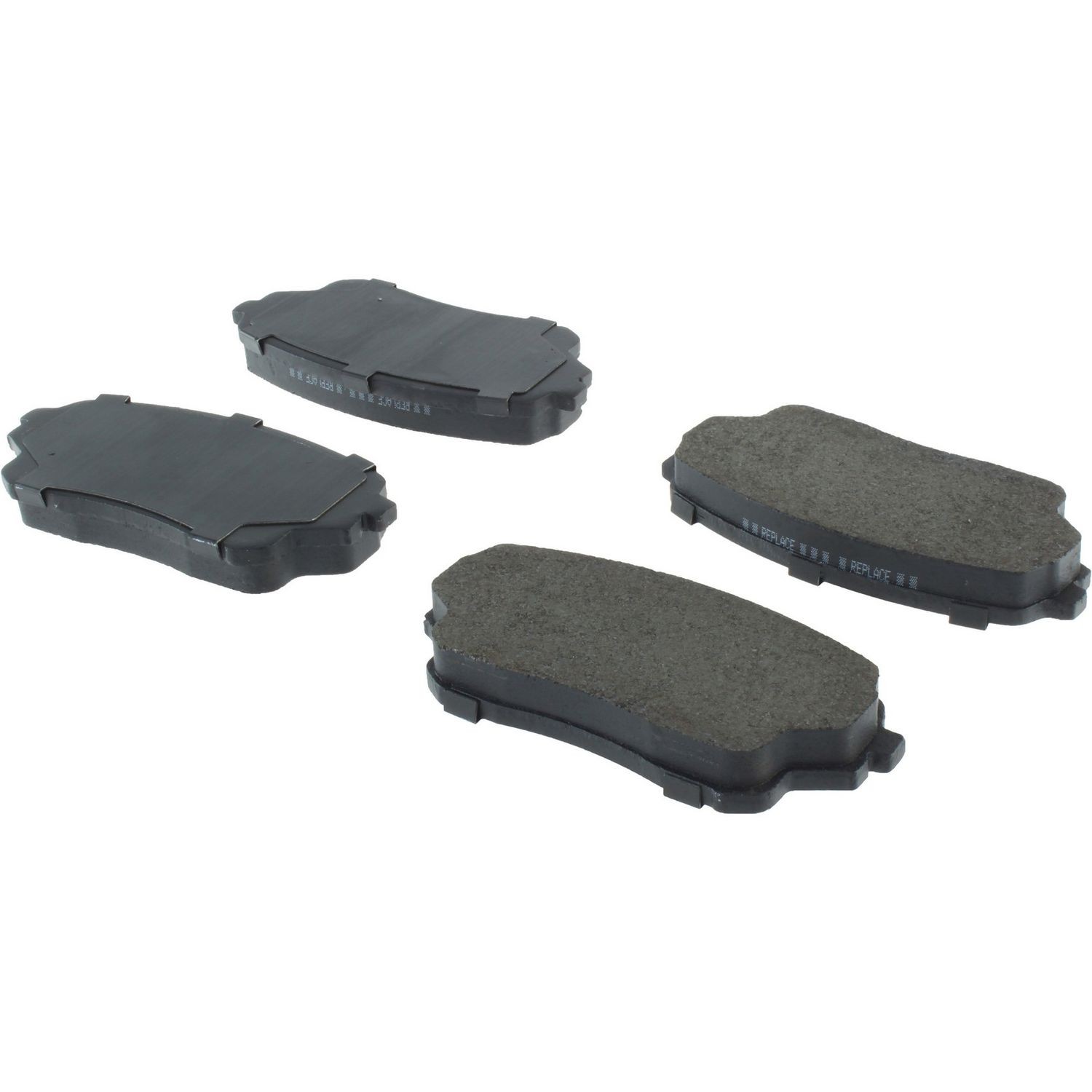 Centric Parts 104.11050 Posi Quiet Semi-Metallic Brake Pads with Hardware
