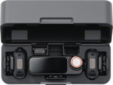 DJI - Mic 3 2 TX  1 RX  Charging Case - Black