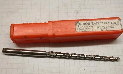 Trubor 425W 7/32'' HSS Kegelstift 1 in 48 Morsefutter Schaft Maschinenreibahle