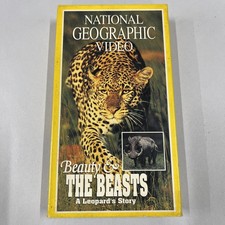National Geographic Video VHS - Beauty and the Beasts - A Leopards Story