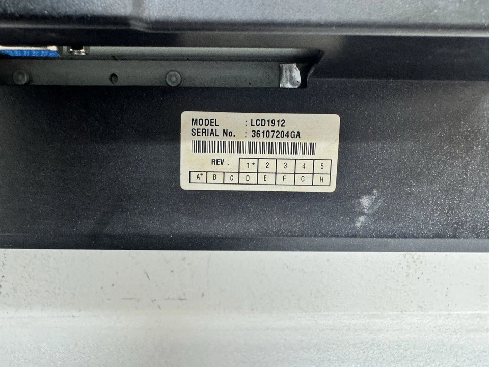 NEC LCD1912 Monitor 100-240V - Image 3 of 4