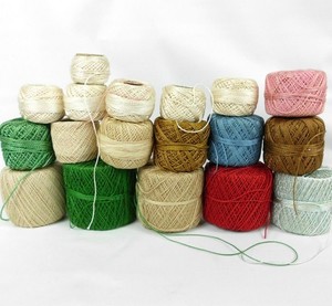 Vintage Crochet Thread Lot of 18 J&P Coats DMC Clarks Daisy American Sillateen