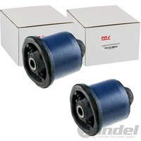 2X NTY Querlenkerlager Buchse Hinten Beidseitig Passend FÜR Nissan Cube Micra