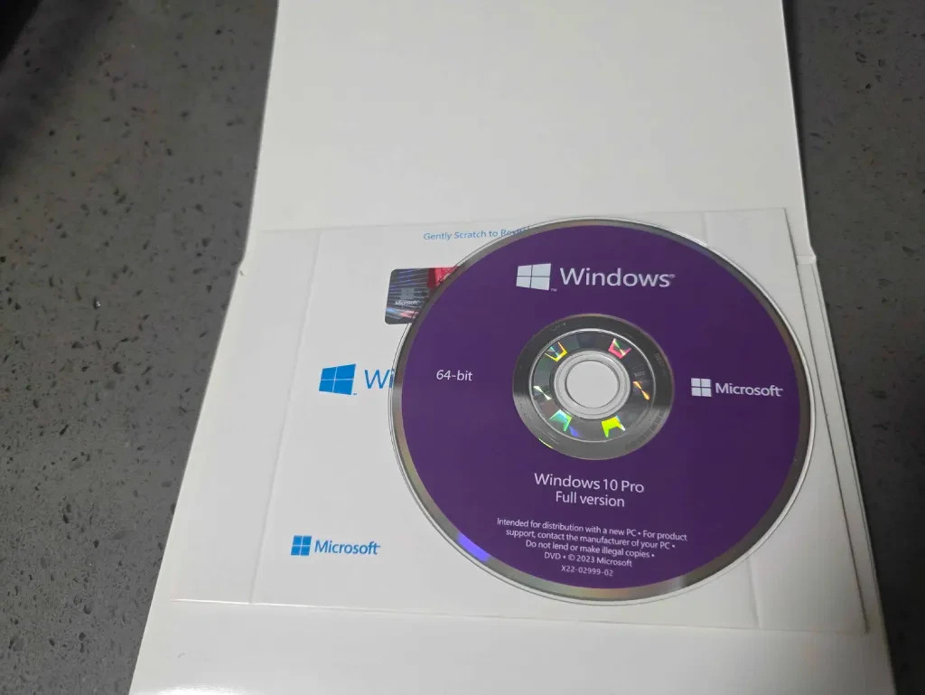 Genuine Windows 10 Pro 64 bit DVD, Brand New