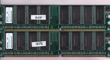 512MB 2x256MB PC3200 DDR-400 SimpleTech 98000-00184-002 K001281 KIT DDR1 PC-3200