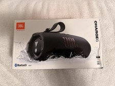 JBL Charge 6 Portable Waterproof Bluetooth Speaker with Carrying Strap Black
