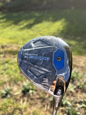 Callaway Paradym Ai Smoke Max #3 Holz (15 Grad) Denali 70g Stiff (Headcover )