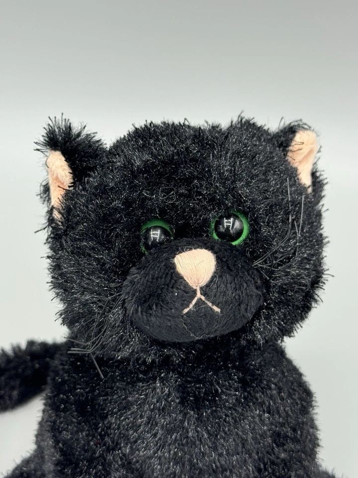Ganz Webkinz Black Cat Stuffed Animal Plush 8 Inch Stuffed Animal HM135 - Image 2 of 4