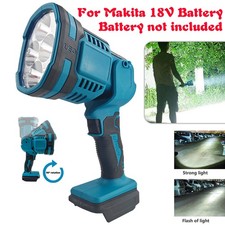 For Makita 18V Battery Outdoor Work Lamp Spotlight Light Torch 2 Light Modes New