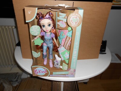 B-Kind ''Gänseblümchen'' umweltfreundliche Modepuppe 31 cm mit DIY Play NEU
