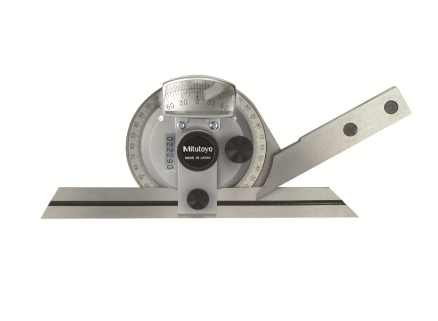 Mitutoyo 187-907 Protractor Set/B150 es de la famosa empresa japonesa y genial