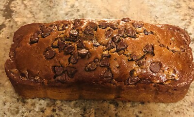Healthy Pumpkin Bread Made With Organic Sugar Free Chocolate Chips- 
