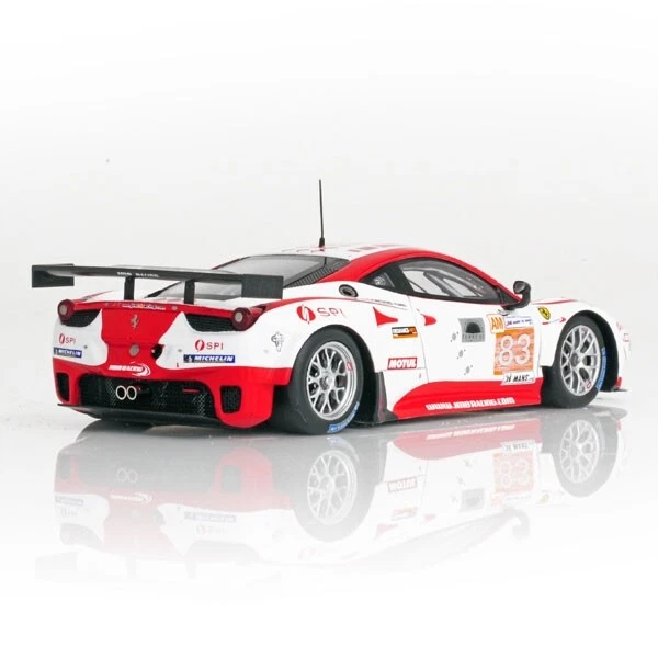 Minichamps 1:43 FERRARI 458 ITALIA GTE PRO JMB RACING 24H LE MANS 2012 FUJIMI - Image 2 of 3