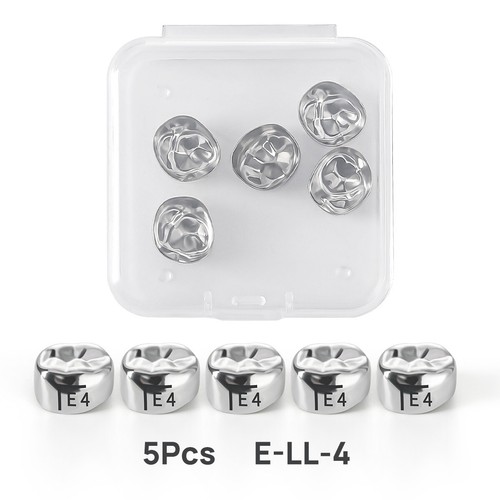 5Pcs Dental Kids Crown Primary Molar Pediatric Crowns Stainless Steel 48 Sizes - Bild 107 von 171