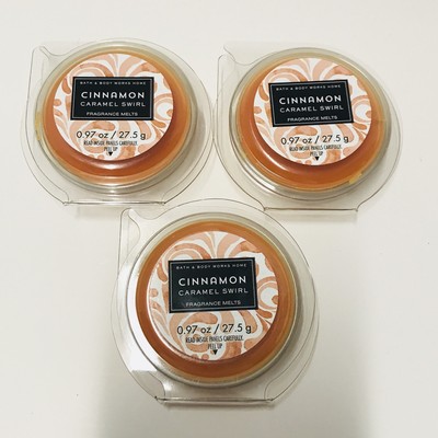 2 Packs Bath Body Works Cinnamon Caramel Swirl Fragrance Wax Melts 0 97 Oz