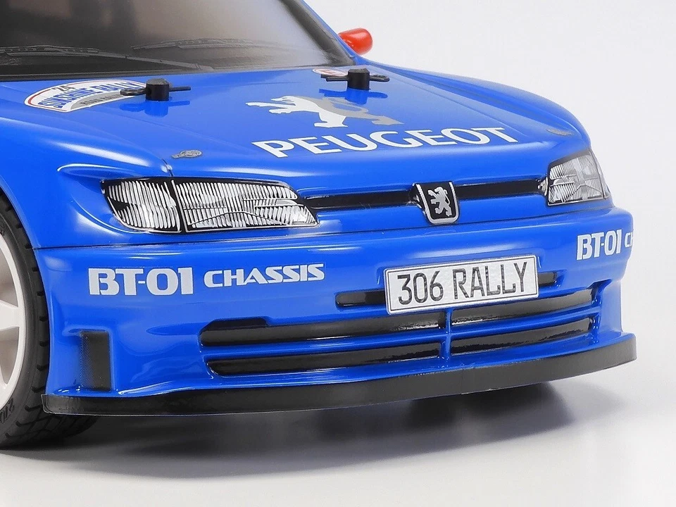 PEUGEOT 306 MAXI BT-01 Chassis R/C 2WD Car Kit ESC + MOTOR Tamiya 58746 1:10 Rc - Immagine 4 di 4