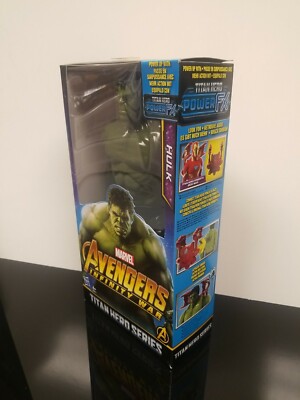 Avengers Marvel Infinity War Titan Hero Series Hulk Con Power FX Port Figura The Avengers E0571eu4