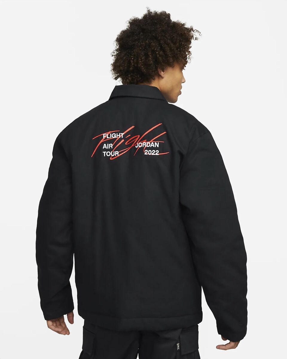 Nike Air Jordan Heritage Flight Reversible Black Jacket Nike Air Jordan Heritage Flight Reversible Black Jacket