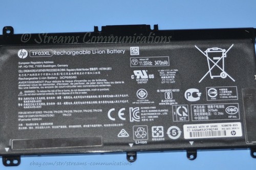 HP Pavilion x360 - 14M-CD 14m-cd0001dx Laptop OEM Battery TF03XL - Picture 3 of 3