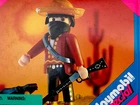 WESTERN: NEW Bandit Cowboy with Gold ** Playmobil 4544 vintage 1997