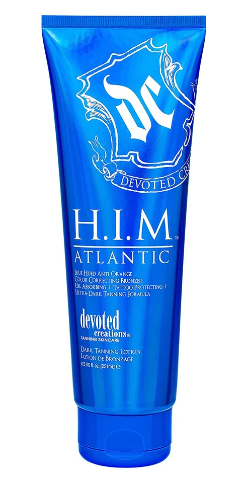Devoted Creations H.I.M. ATLANTIC White Bronzer Ultra-Dark Tanning Formula 251ml