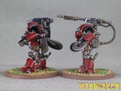 The Horus Heresy WDS painted Mechanicum CASTELLAX BATTLE AUTOMATA MANIPLE v85 - Picture 4 of 6