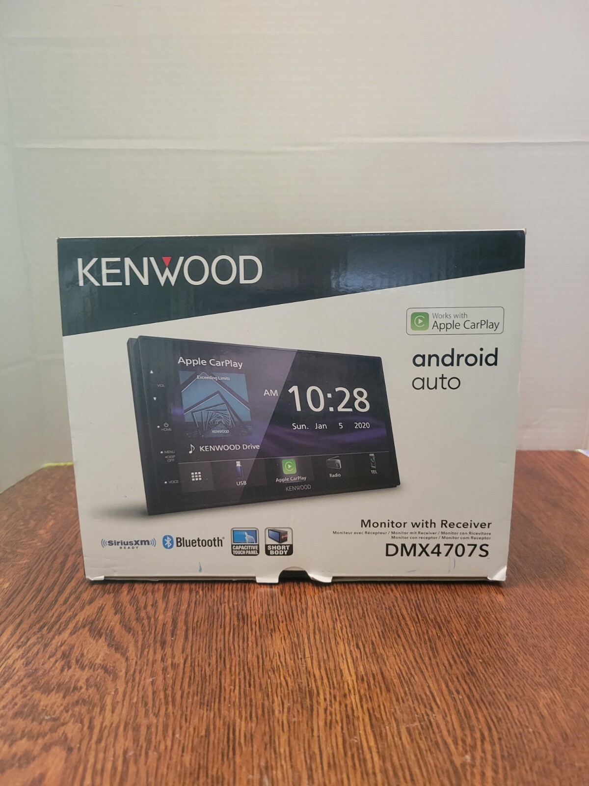 Kenwood DMX4707S 6.8" Touchscreen Double Din Receiver Android Auto