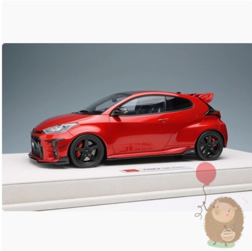 MAKEUP MU 1/18 TOM'S GR Yaris 2021 Resin Car Model Diecast Collection Kids Gifts - Picture 12 of 12