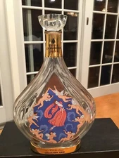Courvoisier Collection Erté "La Part des Anges" Edition 7 Cognac Decanter -Nice!