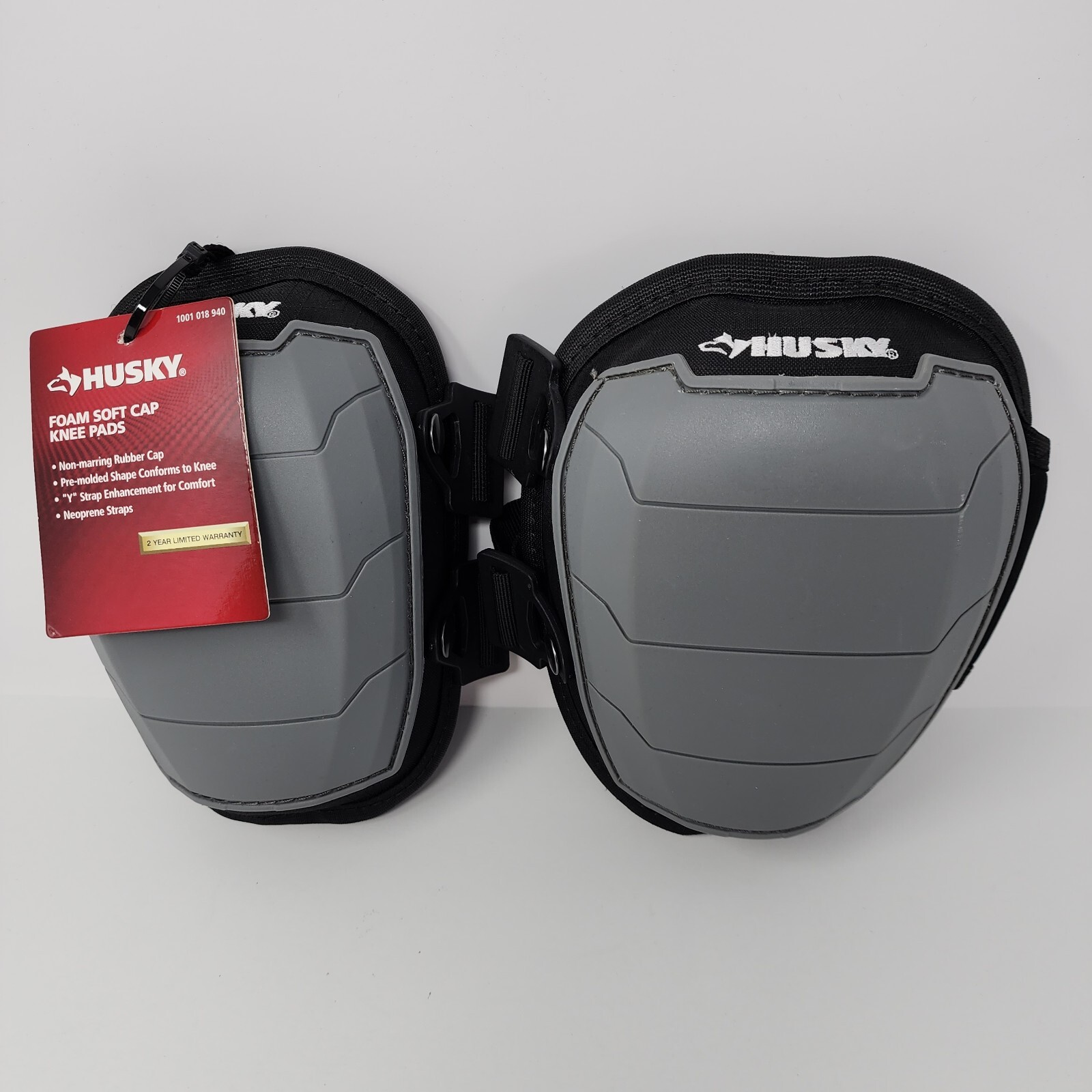 Husky+Foam+Soft+Cap+Knee+Pads+Rubber+Support+Protection+Slip+Resistant