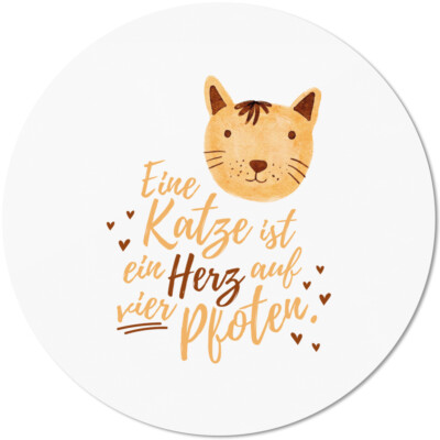 Eine Katze ist ein Herz auf vier Pfoten 10501006799