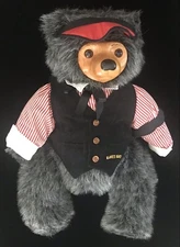 BOXED ROBERT RAIKES MAX BEAR SIGNED M4122 VINTAGE 1986 COA LE GAMBLER LIMITED LE