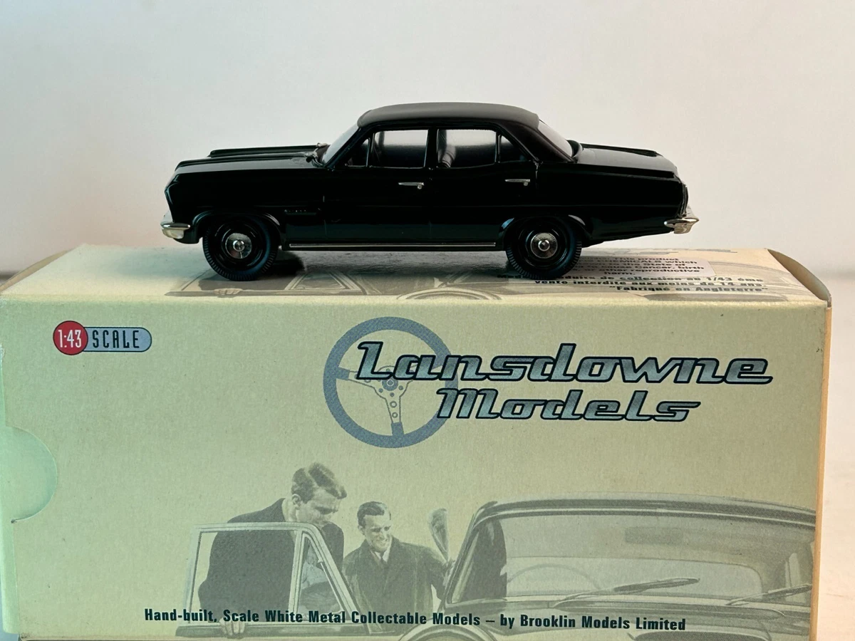 Miniature Brooklin 1/43 - Ford Consul MK II 1960 4 Portes - Rouge, Métal Blanc - Collection