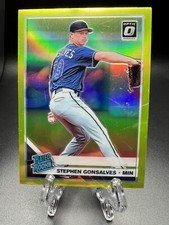 2019 Donruss Optic Lime Green #74 Stephen Gonsalves Minnesota *