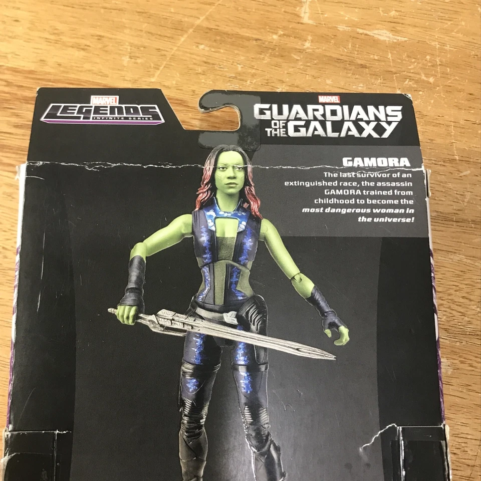 Marvel Legends Guardians Of The Galaxy Gamora Figure No BAF Piece - Image 2 of 4
