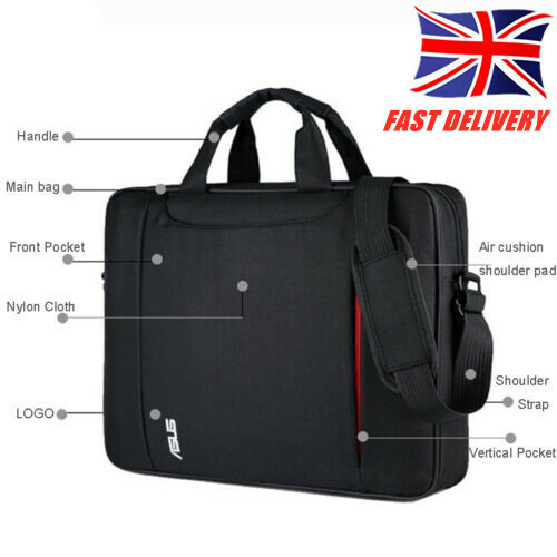 Slim 15.6 inch Laptop Bag Carry Case For Dell HP Sony Acer Asus Samsung Notebook