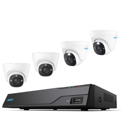 B-Ware Reolink NVS8-5MD4 5 MP 8-Kanal PoE Überwachungssystem 4x Kamera + NVR 2TB
