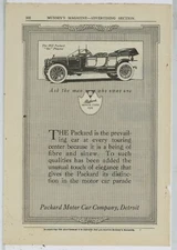 1912 Packard Motor Car Co. Ad: Six Phaeton Model - Detroit, Michigan