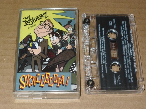 THE INSYDERZ Cassette Tape SKALLELUIA christian SKA supertones five iron frenzy